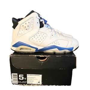 Used Size 5Y - Jordan 6 Retro (GS) “Sport Blue” 2014